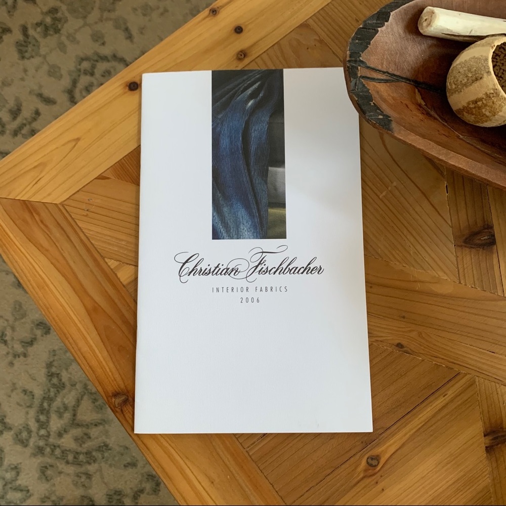 Christian Fischbacher Interior Fabrics ‘06 Catalog Collectible Designers